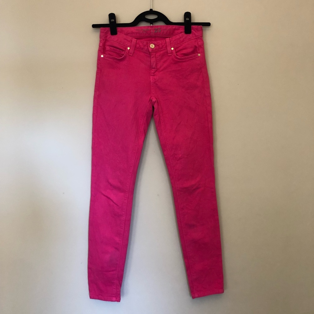 Kate Spade Broome Street Pink Skinny Jeans 25